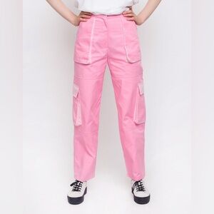 The Ragged Priest Coney Combat Cargo Pants - LIKE NEW - Pink